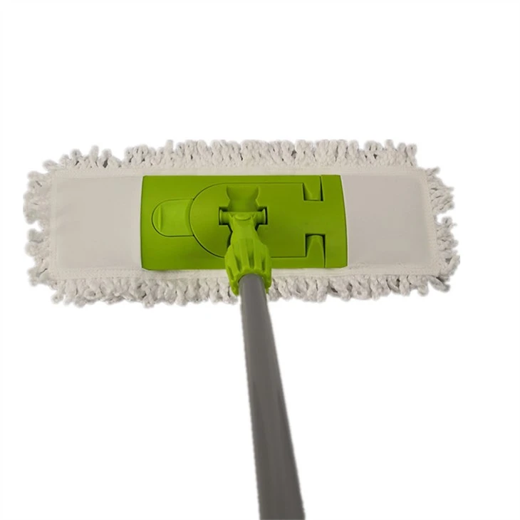 Flat Microfiber Mop Set With Telescopic Handle