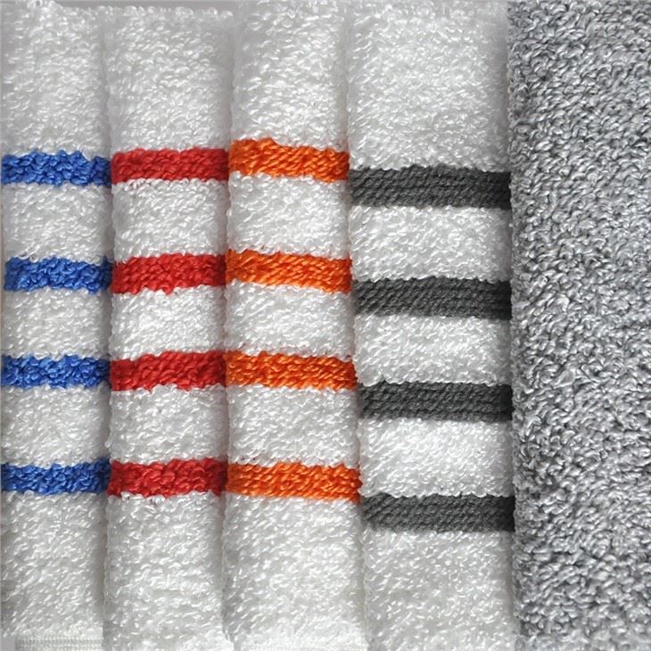 Microfiber Cloth For Mop And Cleaning Cloth Factory Wholesale Polyester Blue Stripe